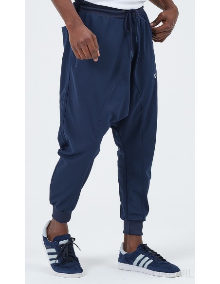 Sarouel leger qabail bleu indigo