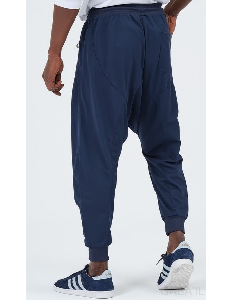 Sarouel leger qabail bleu indigo