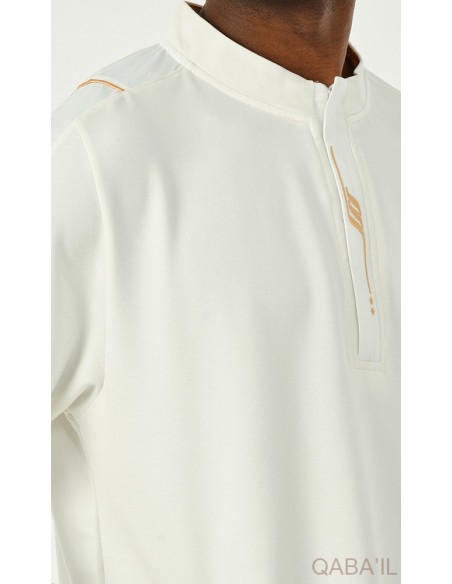 Qamis qabail qc Subtil ecru