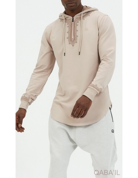 sweat etniz ma qabail beige