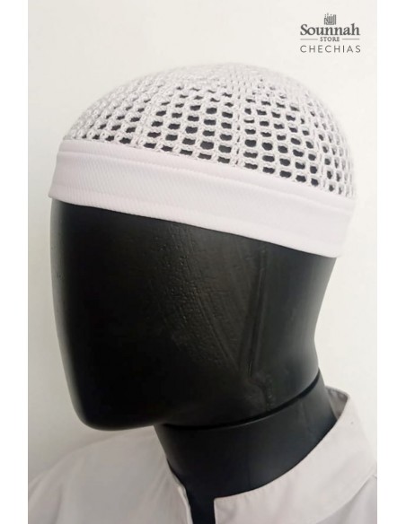 Chechia blanche Réf : 678
