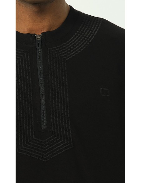 Qamis qabail amwaj noir
