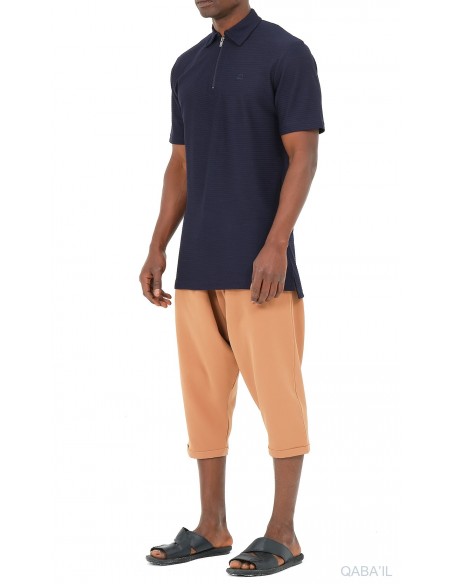 Polo qabail timeless bleu nuit