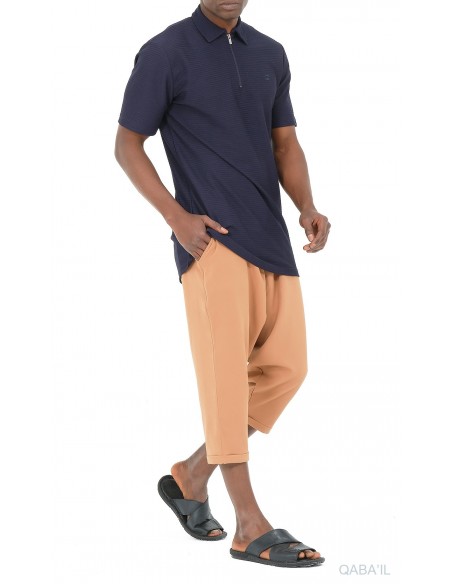 Polo qabail timeless bleu nuit