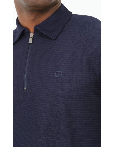 Polo qabail timeless bleu nuit