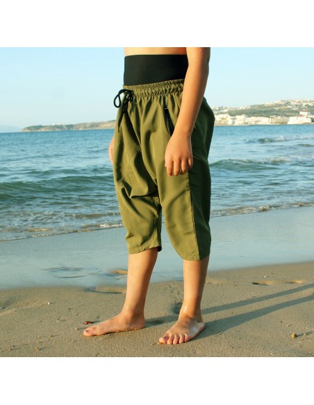 maillot de bain AHLI enfant kaki