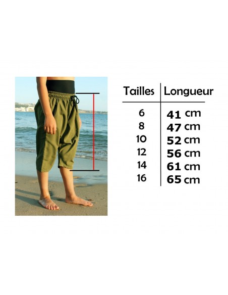 maillot de bain AHLI enfant kaki