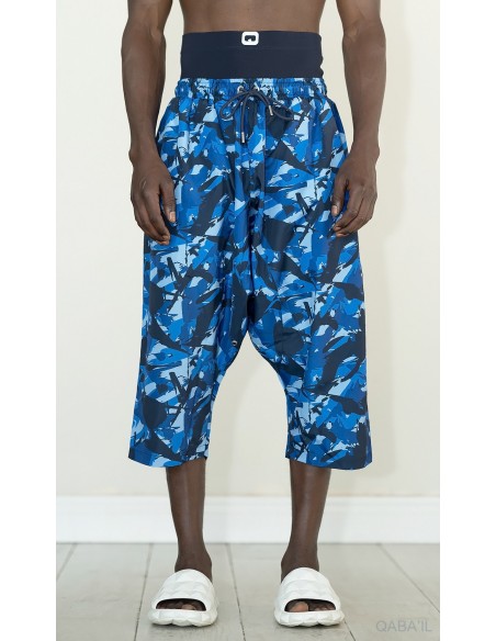 Badeanzug qaba'il army blau
