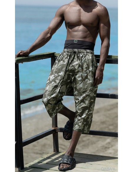Badeanzug qaba'il army kaki