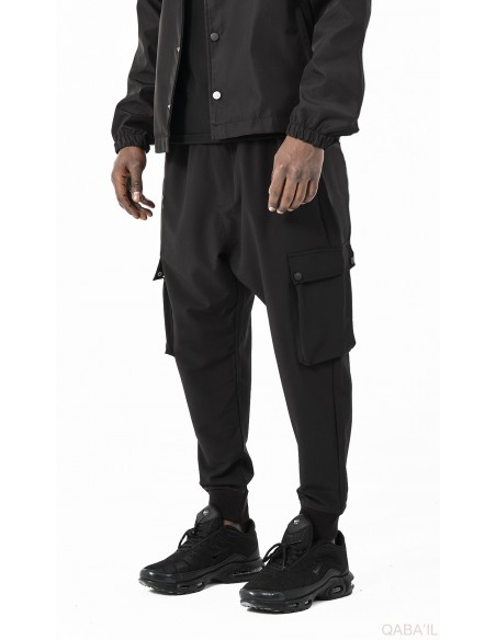 Sarouel cargo qabail bootcamp noir