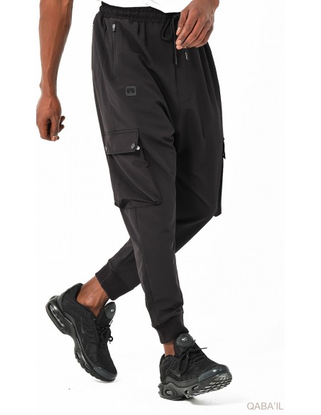Sarouel cargo qabail bootcamp noir