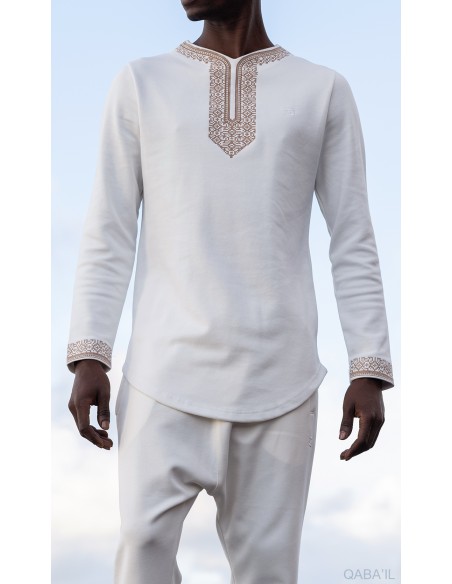 Sweat qabail etniz AWQAS ecru