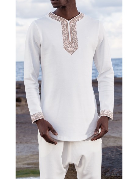 Sweat qabail etniz AWQAS ecru