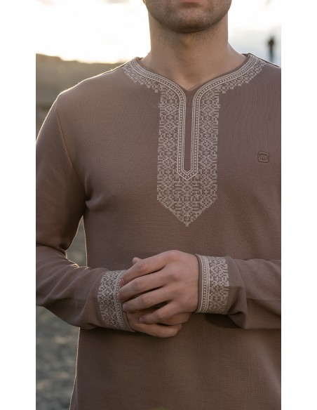 Sweat qabail etniz AWQAS taupe