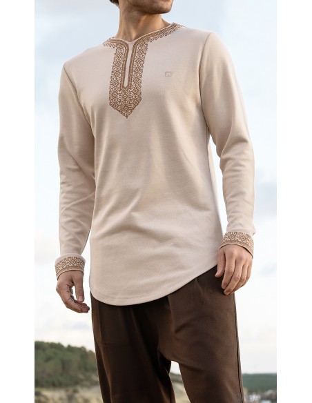 Sweat qabail etniz AWQAS beige