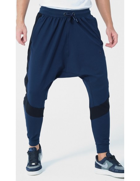 Sarouel qabail performance Bi color Indigo / bleu