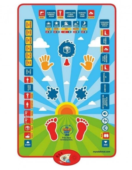 tapis de prière interactif