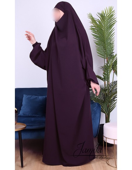 Jilbeb 1 piece jamila burgundy