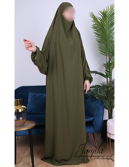 Jilbeb 1 stuk jamila khaki