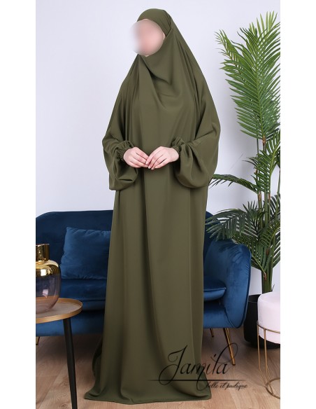 Jilbeb 1 piece jamila khaki