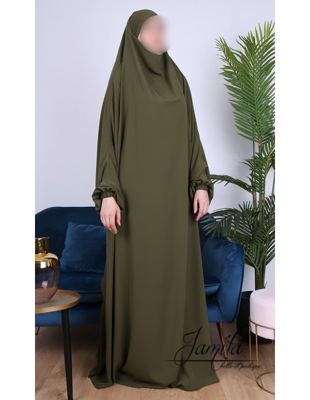Jilbeb 1 piece jamila khaki