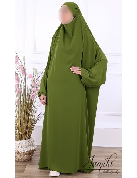 Jilbeb 1 piece jamila green