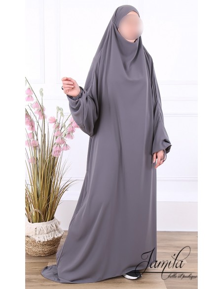 Jilbeb 1 piece jamila gris anthracite