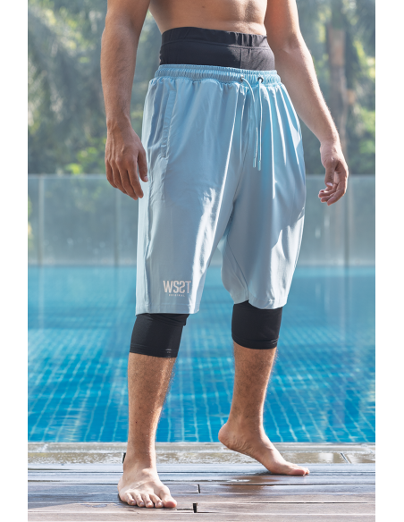 Sarouel de bain Wassat blau