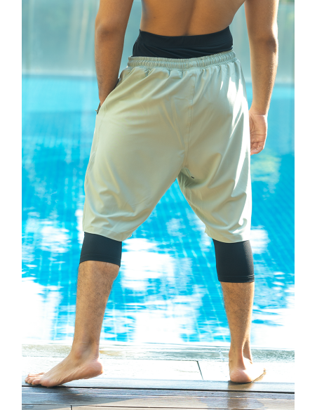 Sarouel de bain Wassat grun