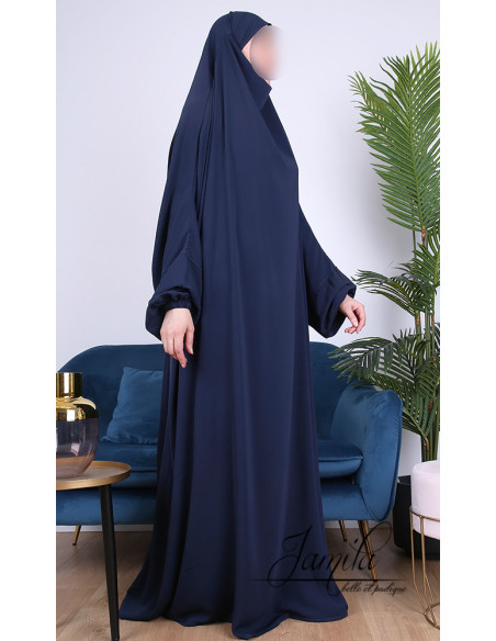 Jilbeb 1 piece jamila bleu