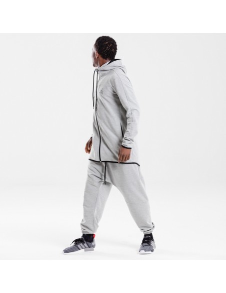 saroual jogging dc jeans usual fit gris chiné