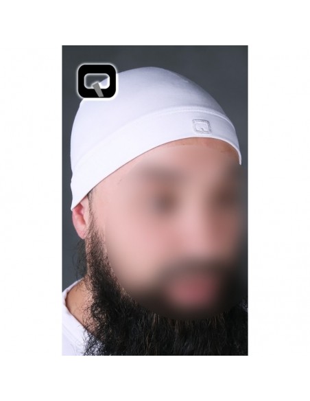 Bonnet qaba'il blanc