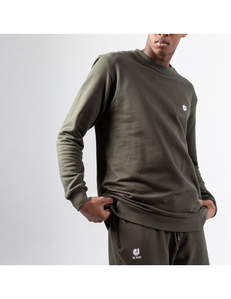 Basic sweatshirt dc jeans khaki