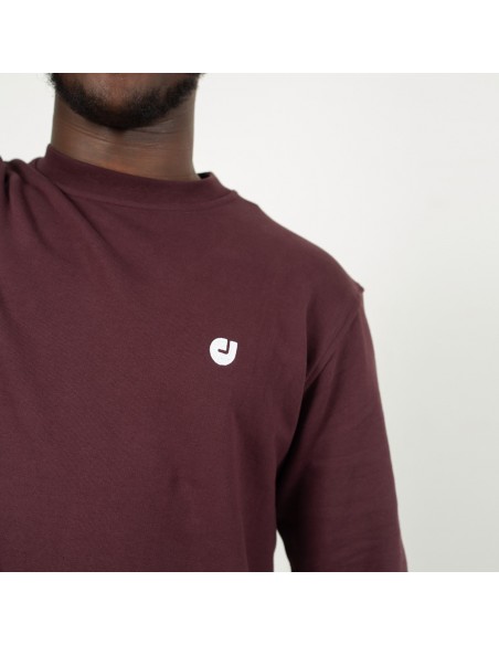 Sweat basic dc jeans prune