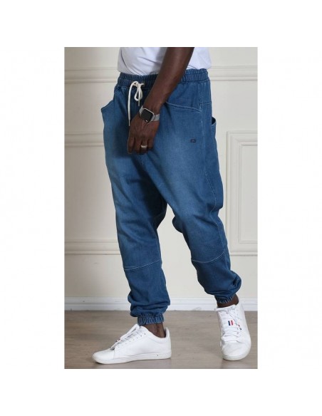Saroual qaba'il Strech light blue