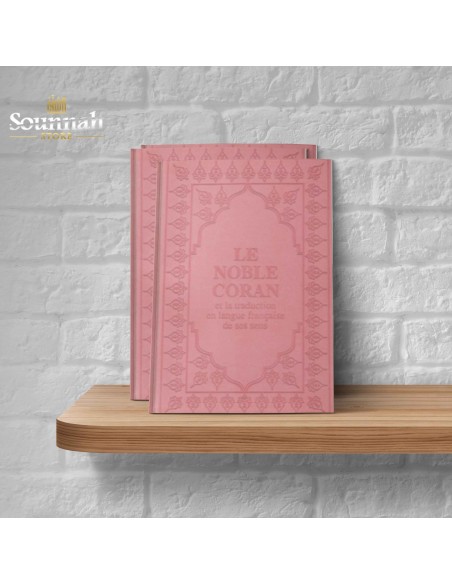 Koran Arabisch / Französisch Rosa