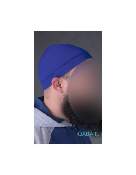 Bonnet qaba'il bleu roy