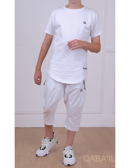 Ensemble Qaba'il nautik enfant blanc
