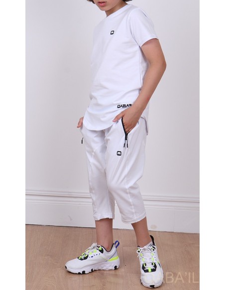 Ensemble Qaba'il nautik enfant blanc