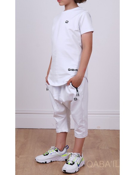 Ensemble Qaba'il nautik enfant blanc