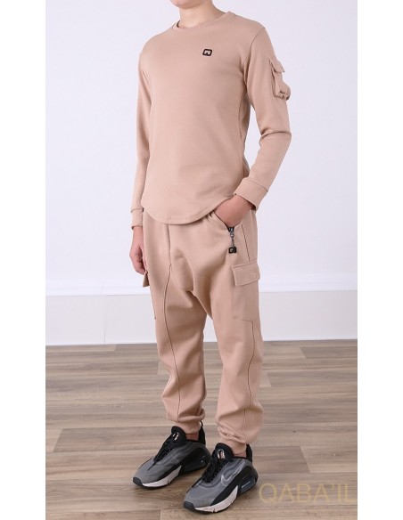 Qaba'il Scharfschützenanzug Kind beige