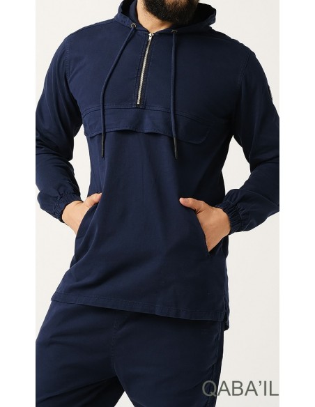 Sweat kameron Qaba'il bleu