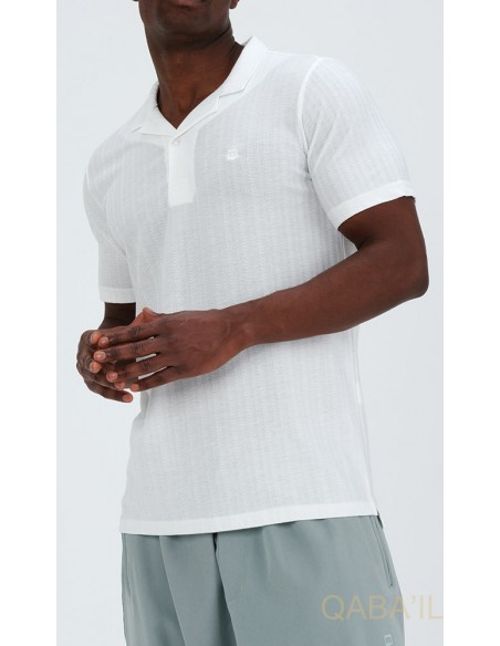 aldo wit poloshirt