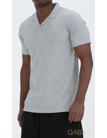 polo qaba'il Aldo gris clair