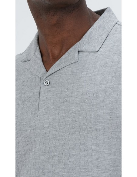 polo qaba'il Aldo gris clair