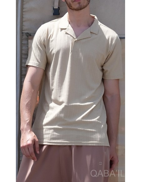 polo qaba'il Aldo beige