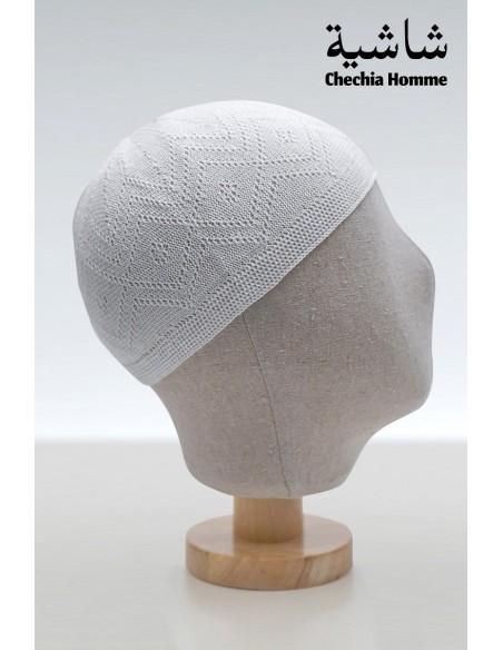 chachia blanche fine