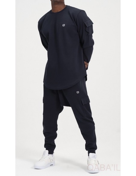 Ensemble sniper qaba'il bleu nuit