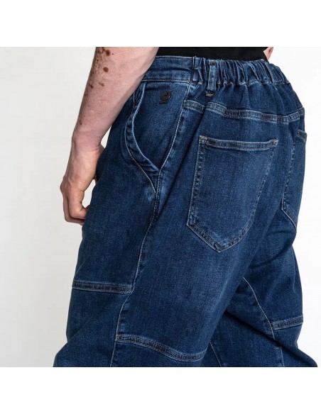 Saroual Dc jeansbroek JP12 donkerblauw