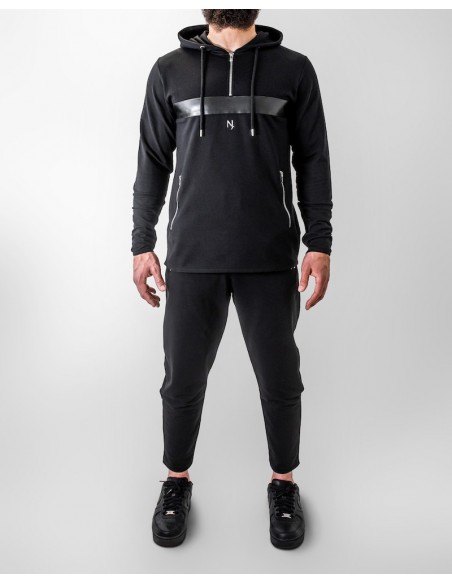 Noujoum jog1 Set Schwarz und Silber